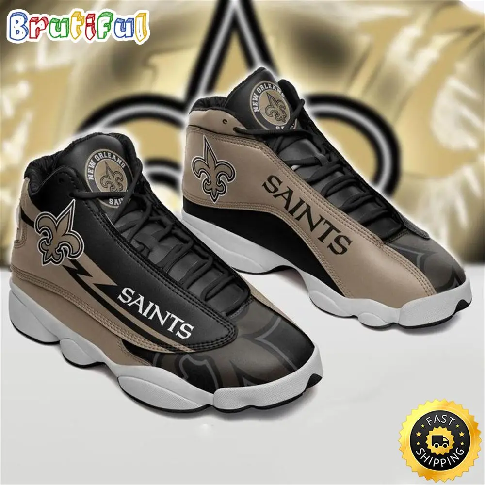 New Orleans Saints Nfl Ver 2 Air Jordan 13 Sneaker