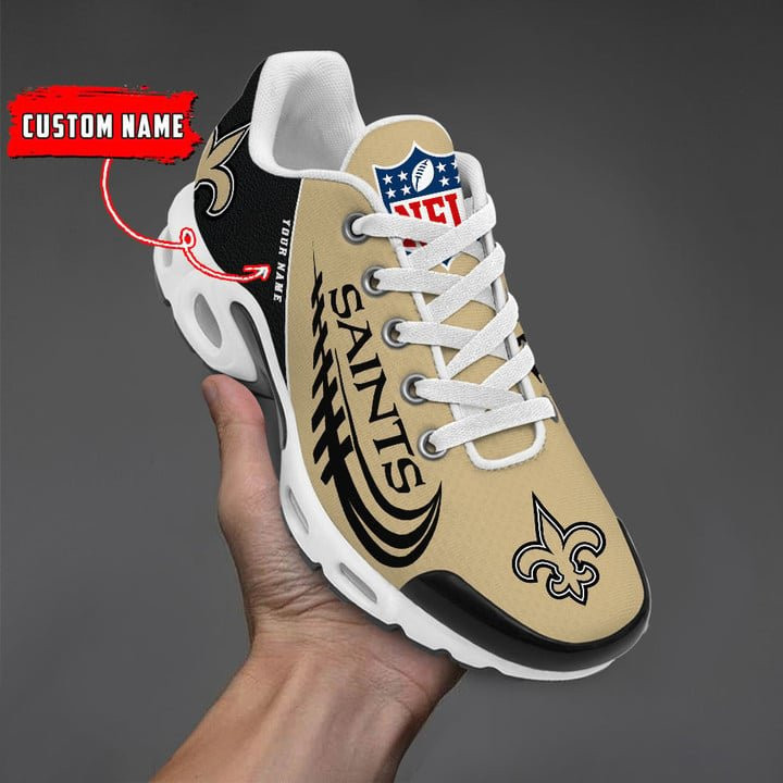 New Orleans Saints Shoes 2026 Versions Custom Your Name 631