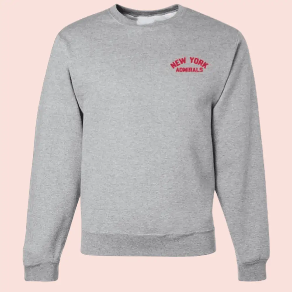 New York Admirals Sweater Hockey Fan Apparel Gift Idea For Team Supporter New York Admirals Sweater Hockey Fan Apparel Gift Idea For Team Supporter - Image 1