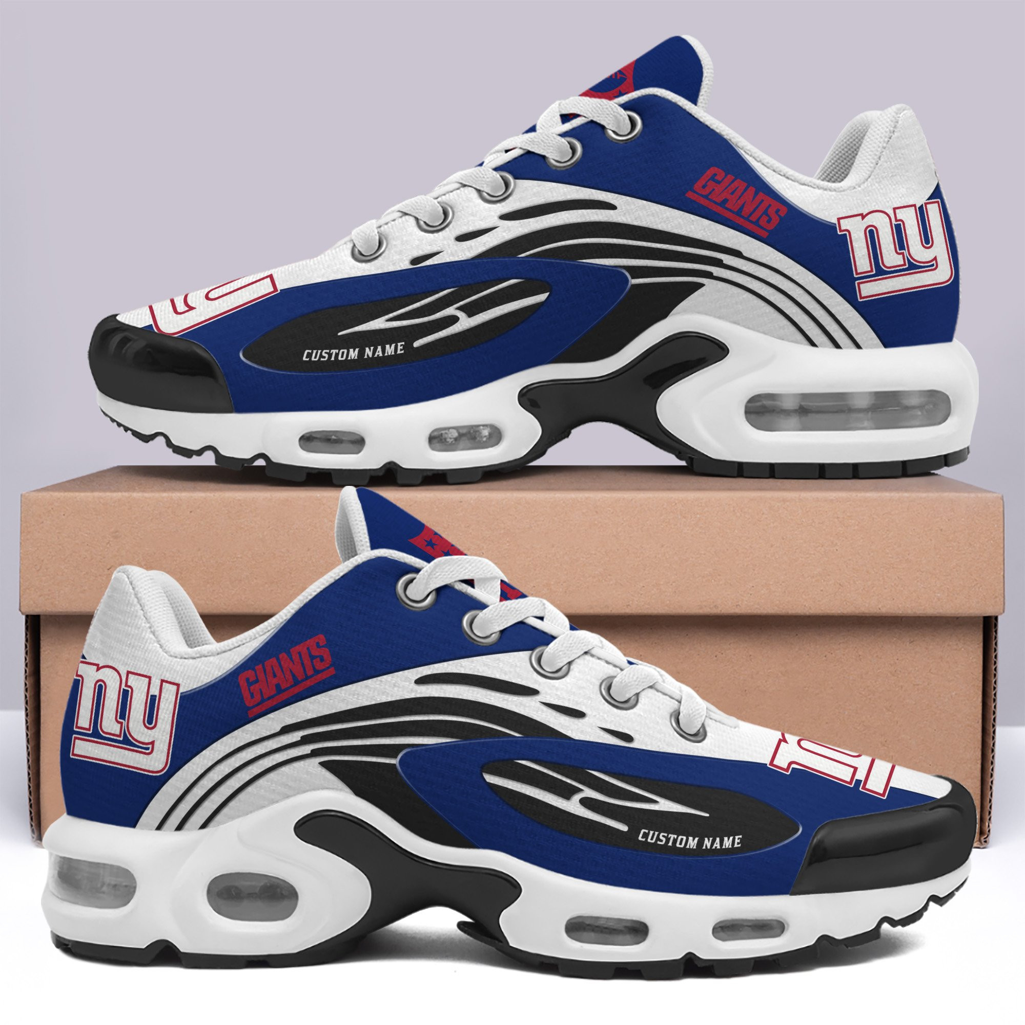 New York Giants Shoes 2026 Version Custom Your Name 950