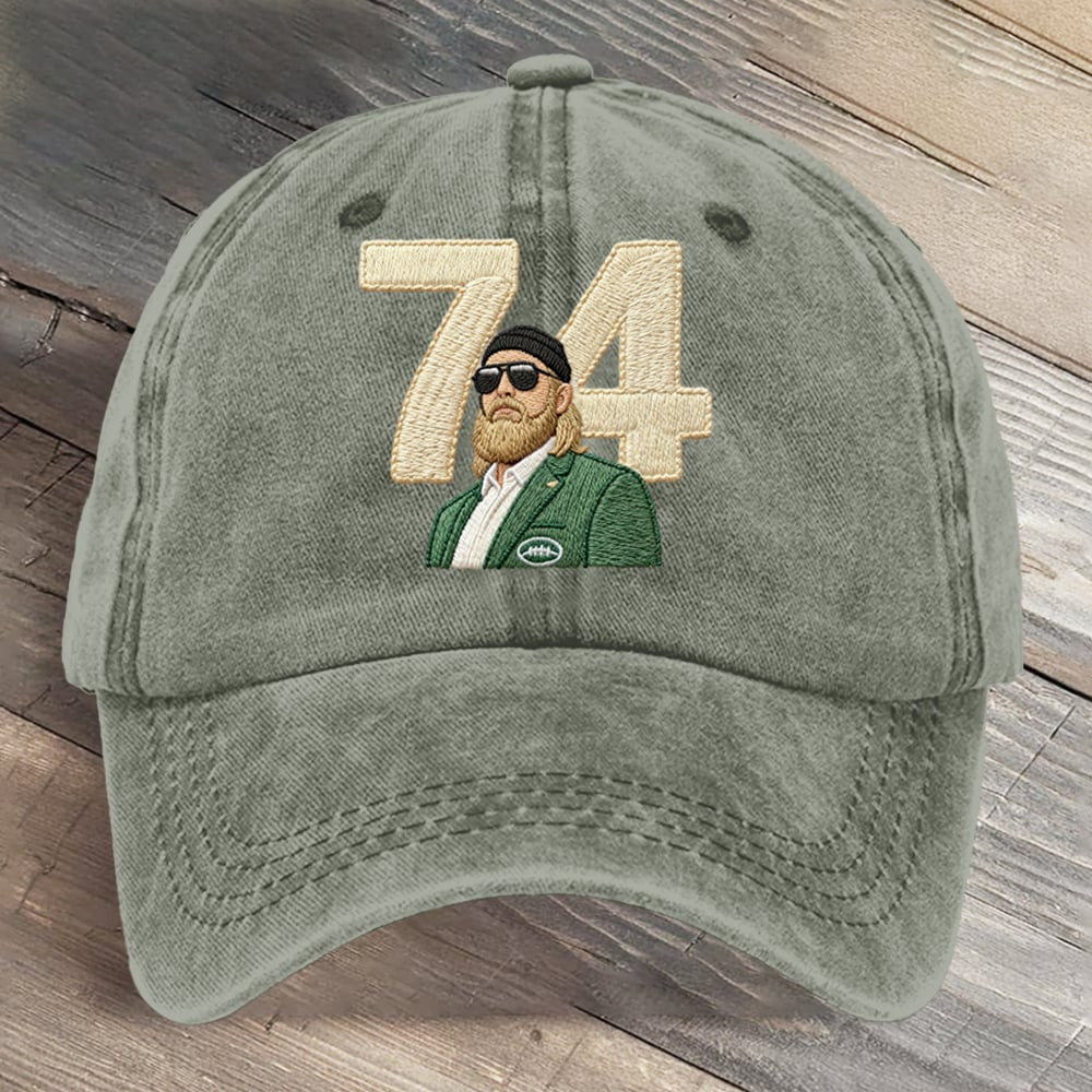 New York Jets 74 Hat Tribute To Nick Mangold Baseball Cap Jets Merch Gifts For Football Fans