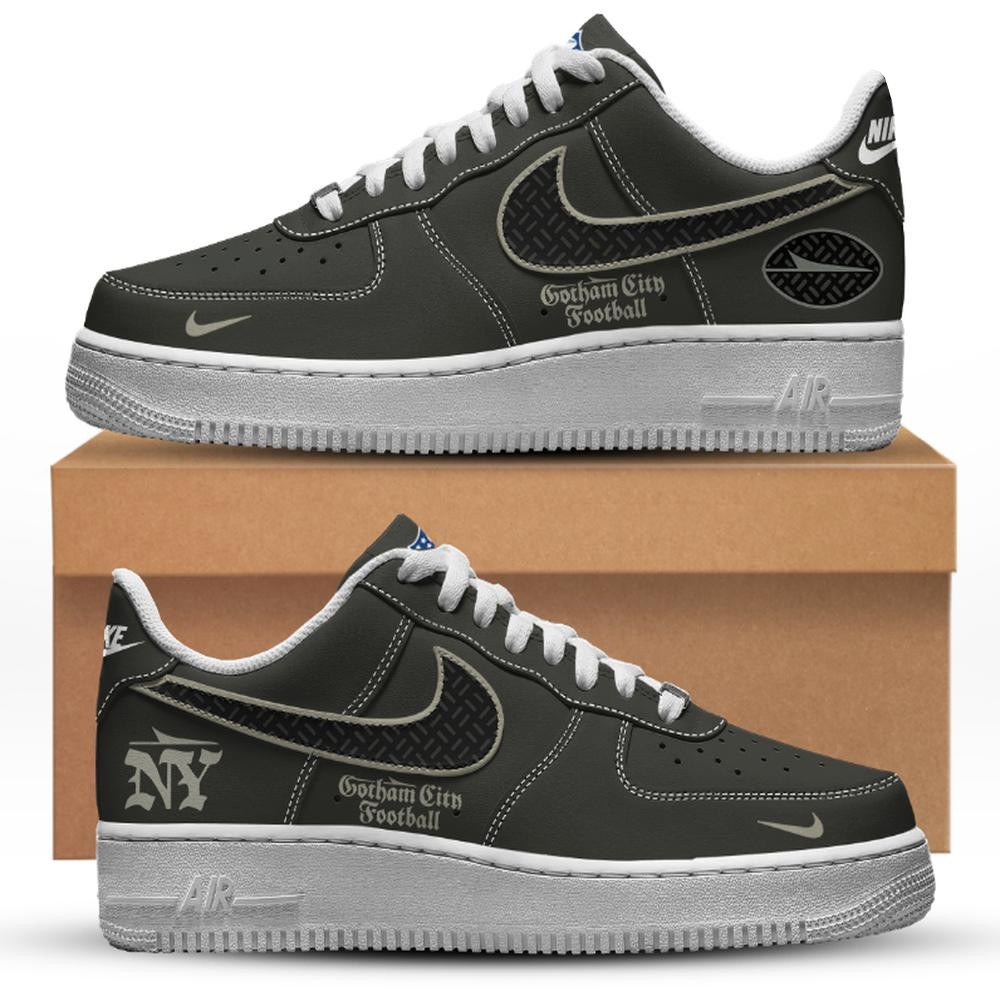 New York Jets Gotham City Football Air Force 1 Shoes Sneakers