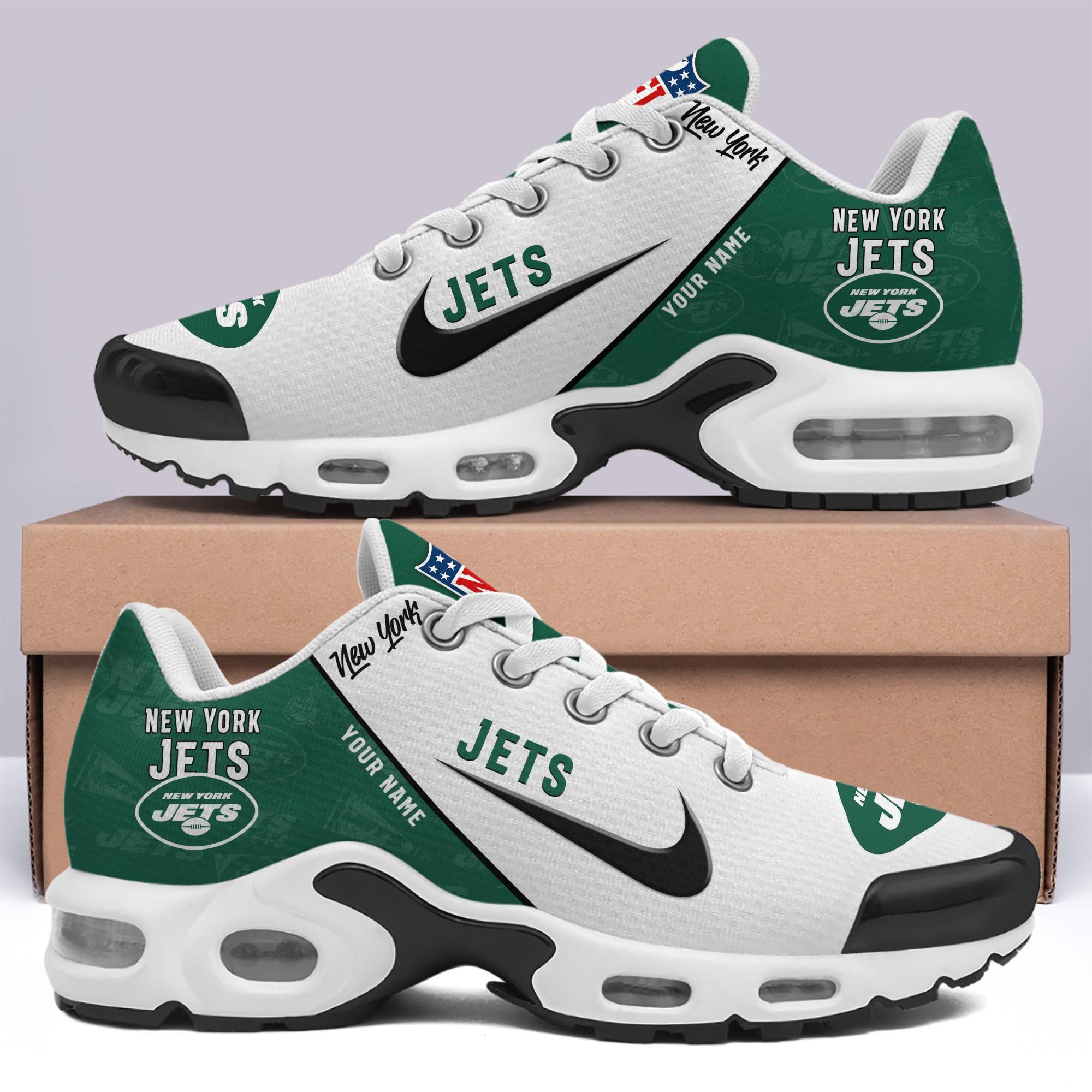 New York Jets Shoes 2026 Versions Custom Your Name 670