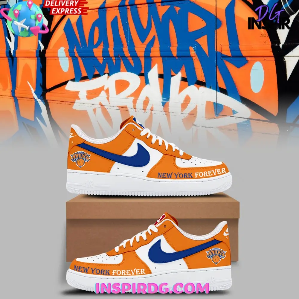 New York Knicks Forever Limited Edition Air Force 1 New York Knicks Forever Limited Edition Air Force 1 - Image 1