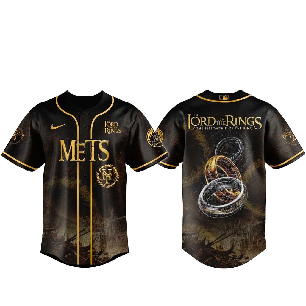 New York Mets x The Lord Of The Rings Baseball Jersey