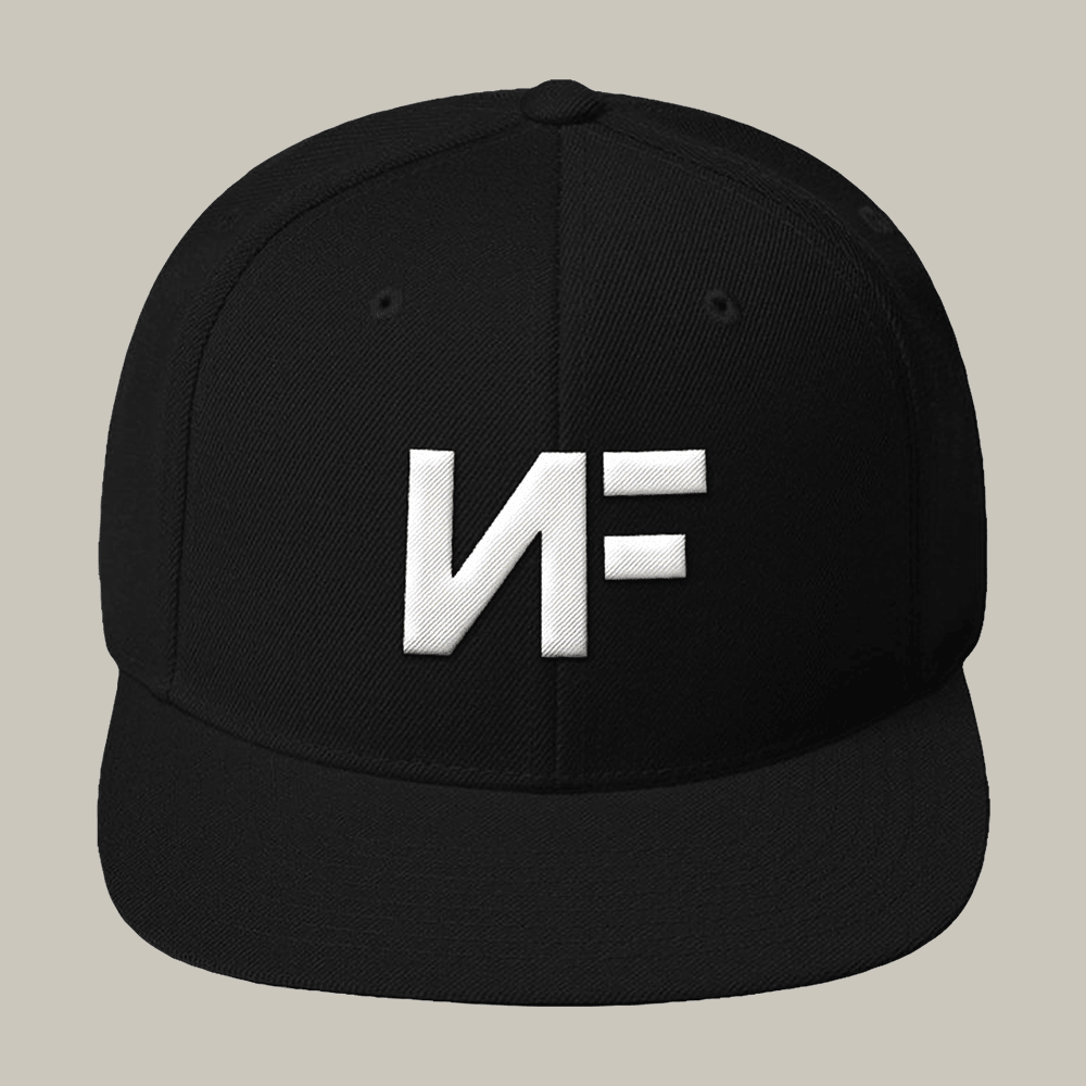 NF Logo Snapback Hat NF Music Merch Unique Present For Rap Music Lovers