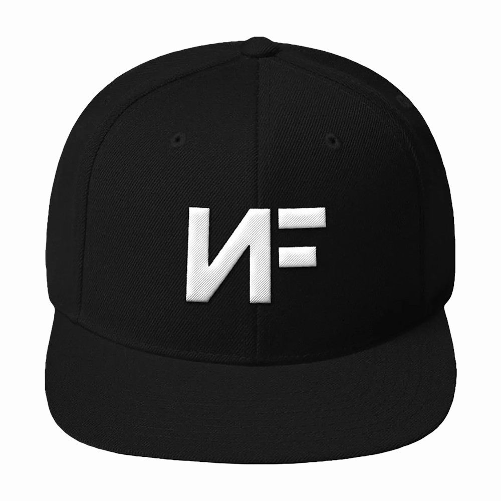 NF Merch Logo Snapback Hat NF Snapback Cap Best Present For Music Lovers NF Merch Logo Snapback Hat NF Snapback Cap Best Present For Music Lovers - Image 1