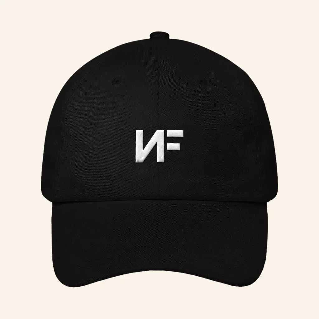 NF Real Music Merch NF Logo Embroidered Hat Christmas Presents For Boyfriend -WearandDecor
