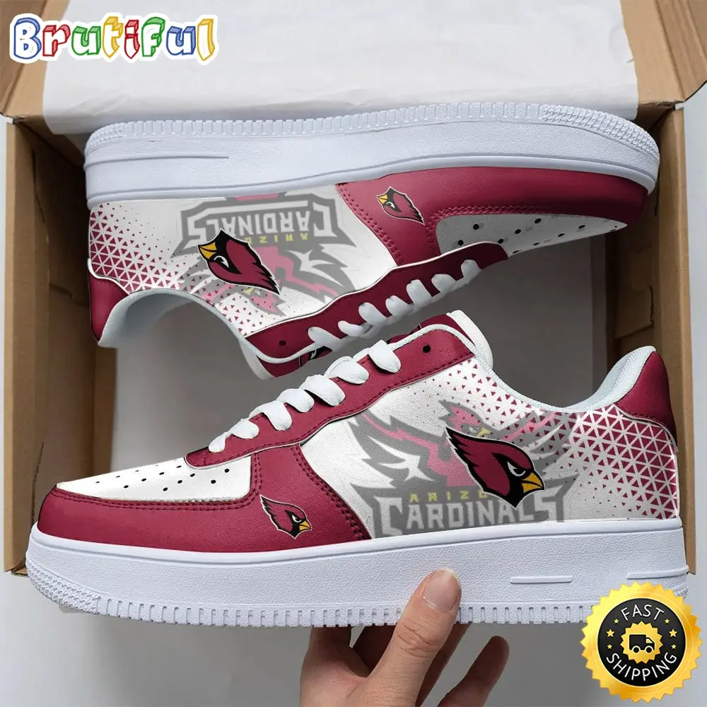 NFL Arizona Cardinals Air Force 1 Shoes Classic Air Force Kicks NFL Arizona Cardinals Air Force 1 Shoes Classic Air Force Kicks - Image 1