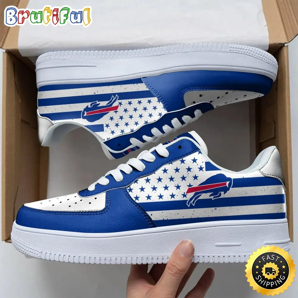 NFL Buffalo Bills Air Force 1 Shoes Urban Streetwear Shoes