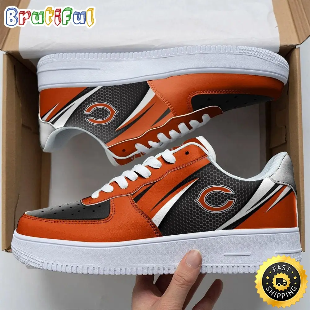 NFL Chicago Bears Air Force 1 Shoes Sleek AF1 Fashion NFL Chicago Bears Air Force 1 Shoes Sleek AF1 Fashion - Image 1
