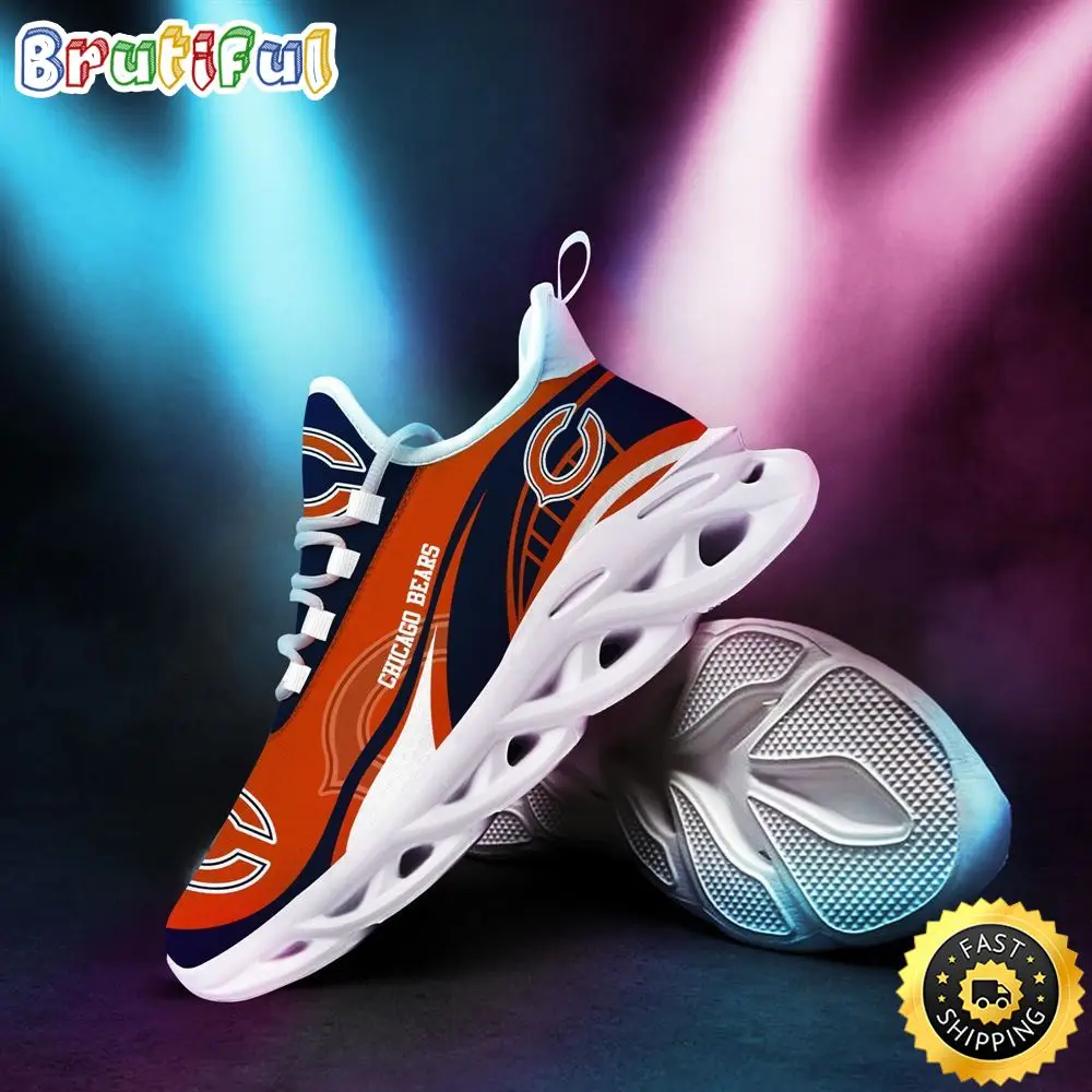 NFL Chicago Bears Sneaker Max Soul Shoes Hot Special Gift For Fans NFL Chicago Bears Sneaker Max Soul Shoes Hot Special Gift For Fans - Image 1