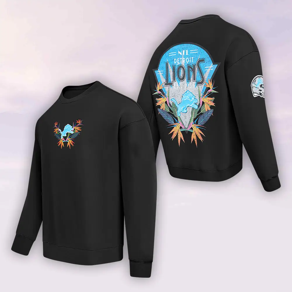 NFL Detroit Lions Paradise Sweatshirt Game Day Clothes Great Gifts Football Lovers