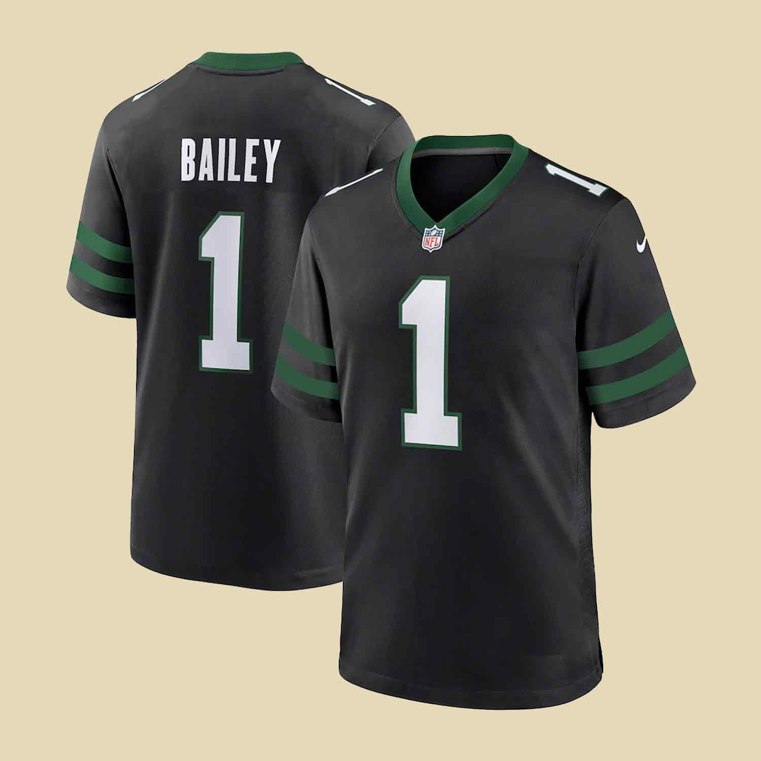 NFL Draft David Bailey New York Jets Jersey NY Jets Clothing Gift for Football Lovers