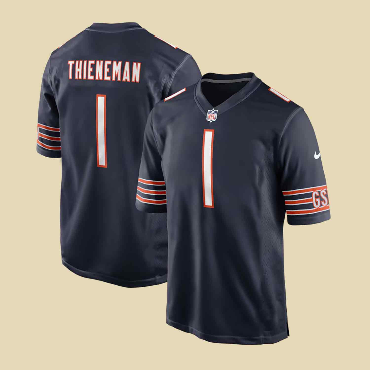 NFL Draft Dillon Thieneman Chicago Bears Jersey Chicago Football Merch Gift