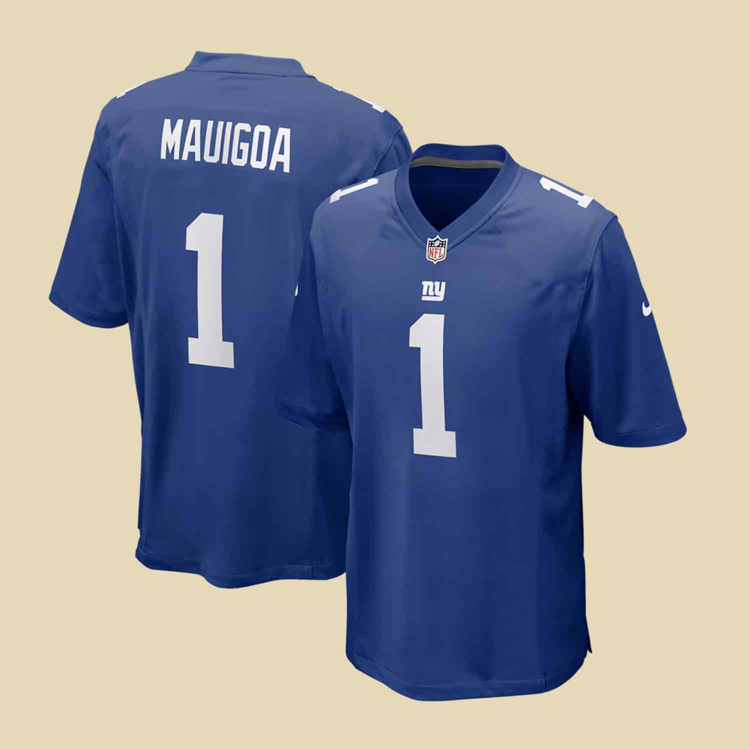 NFL Draft Francis Mauigoa New York Giants Jersey NY Giants Apparel for Husband