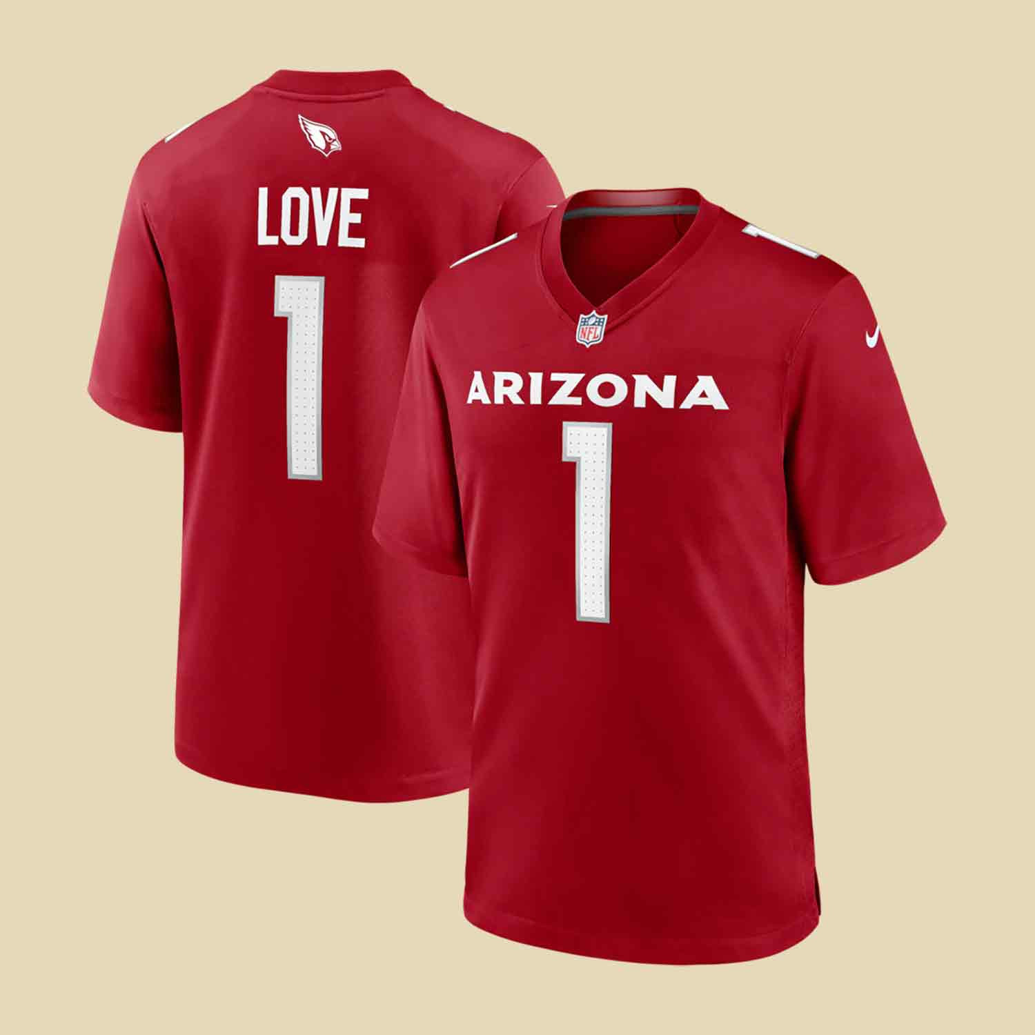 NFL Draft Jeremiyah Love Arizona Cardinals Jersey Cardinals Football Merch Gift Ideas