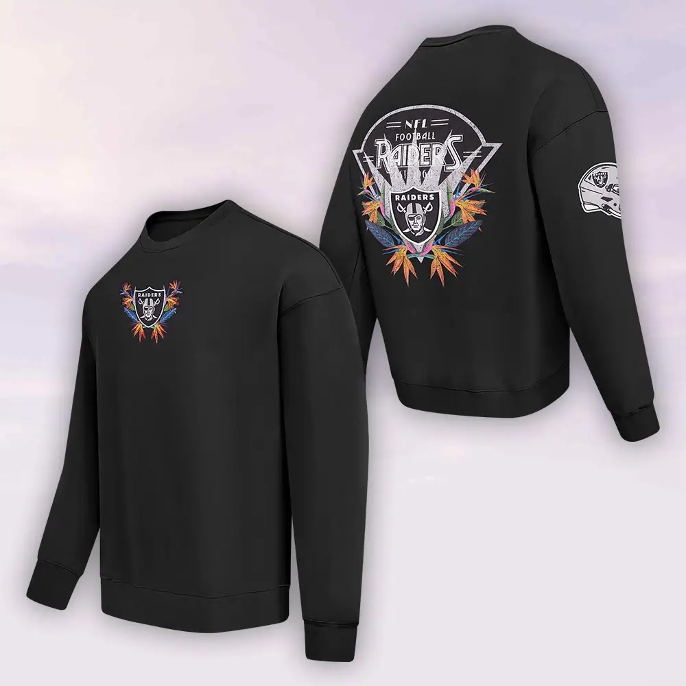 NFL Las Vegas Raiders Paradise Sweatshirt Football Team Apparel Best Gifts Men
