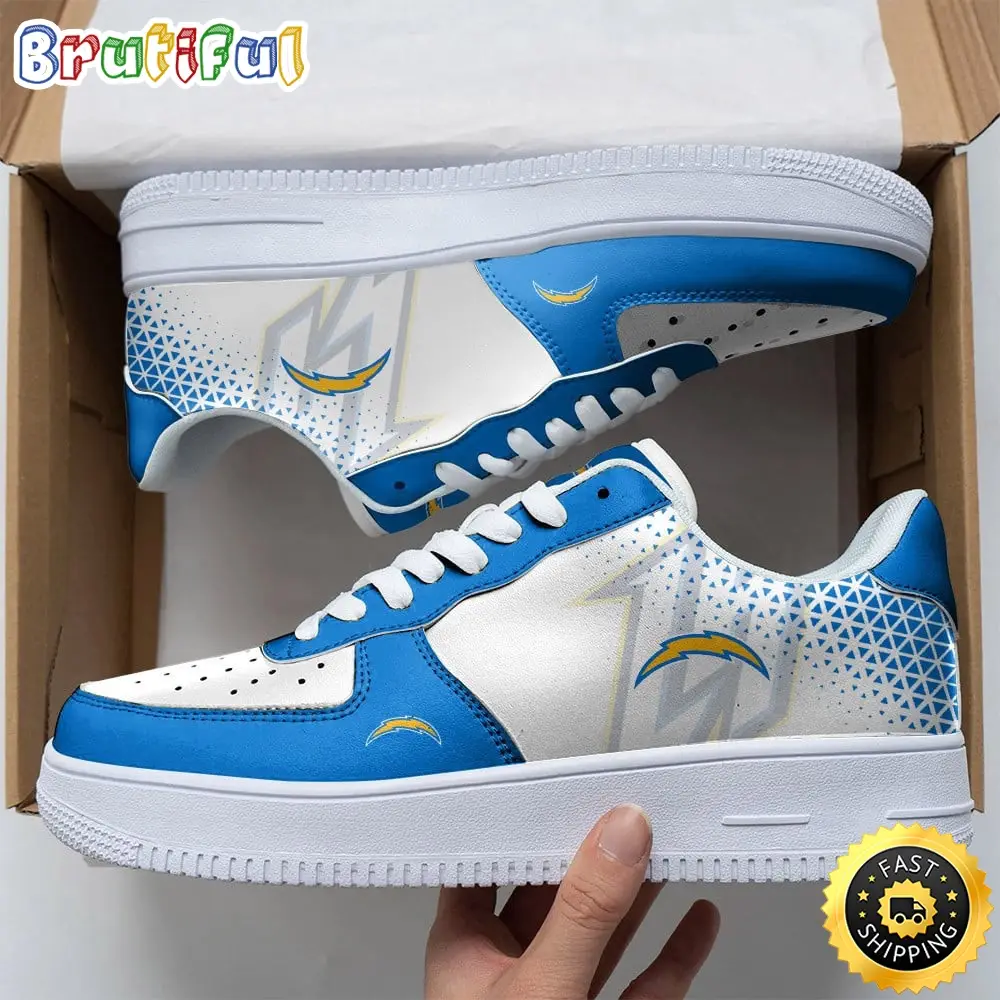 NFL Los Angeles Chargers Air Force 1 Shoes Classic Air Force Kicks