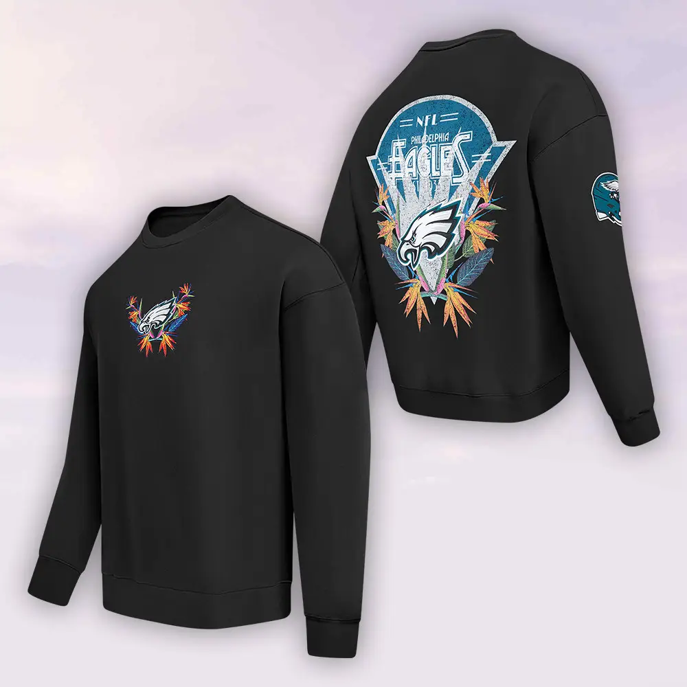 NFL Philadelphia Eagles Paradise Sweatshirt Football Team Apparel Best Gifts For Dad