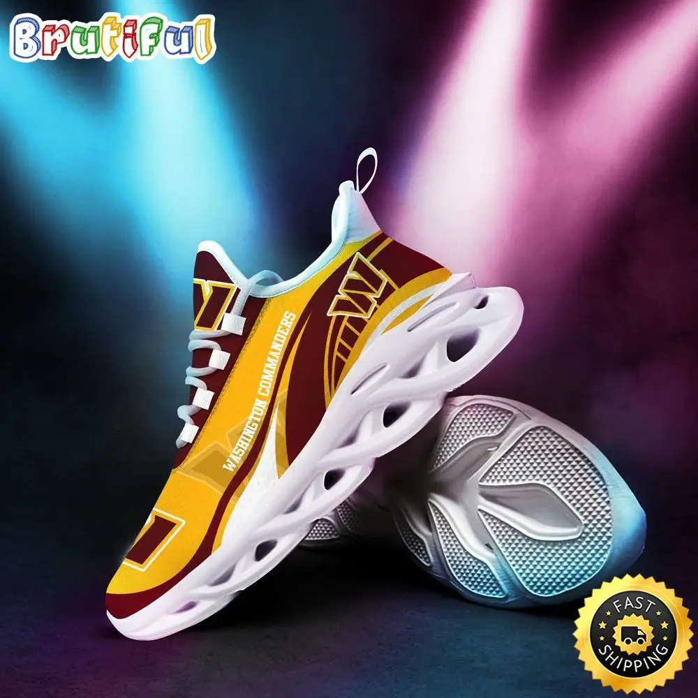 NFL Washington Commanders Sneaker Max Soul Shoes Hot Special Gift For Fans