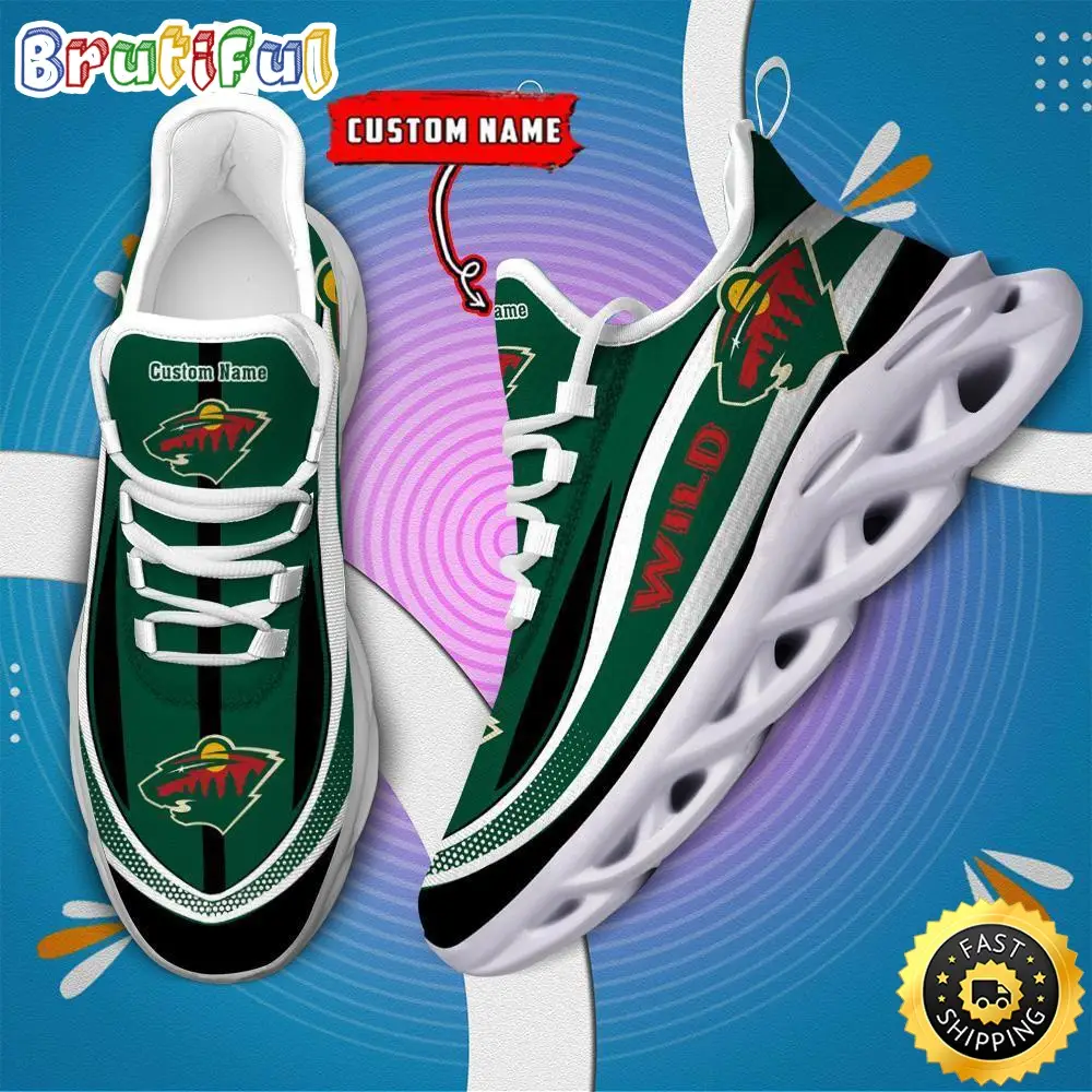 NHL Minnesota Wild Clunky Max Soul Shoes NHL Minnesota Wild Clunky Max Soul Shoes - Image 1