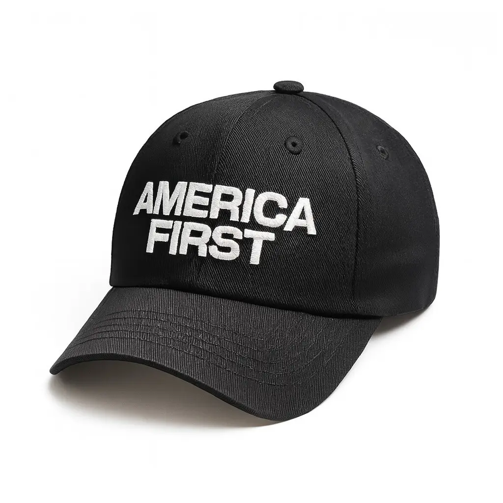 Nick Fuentes Merch America First Embroidered Hat Patriotic Gifts For Dad Nick Fuentes Merch America First Embroidered Hat Patriotic Gifts For Dad - Image 1