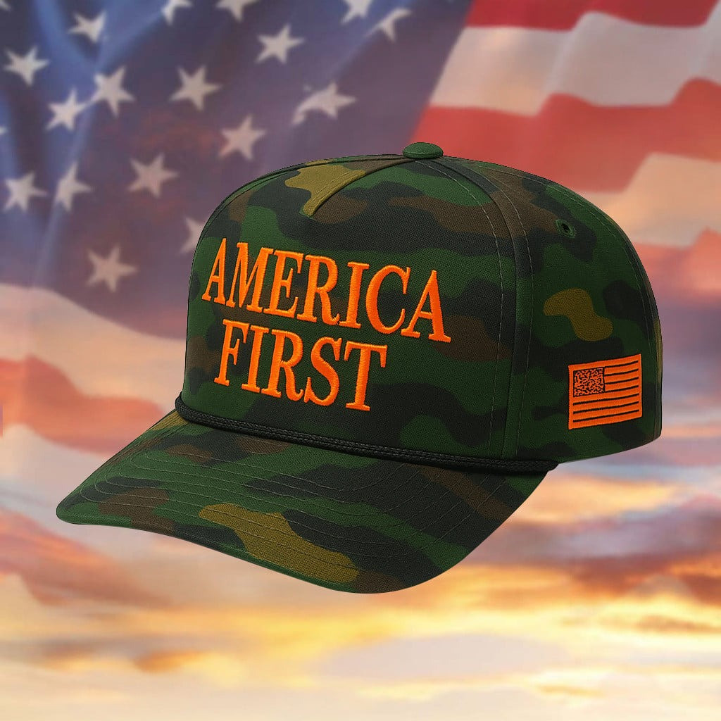 Nick Fuentes Merch Official America First Camo Hat Nick Fuentes Cap For Supporters