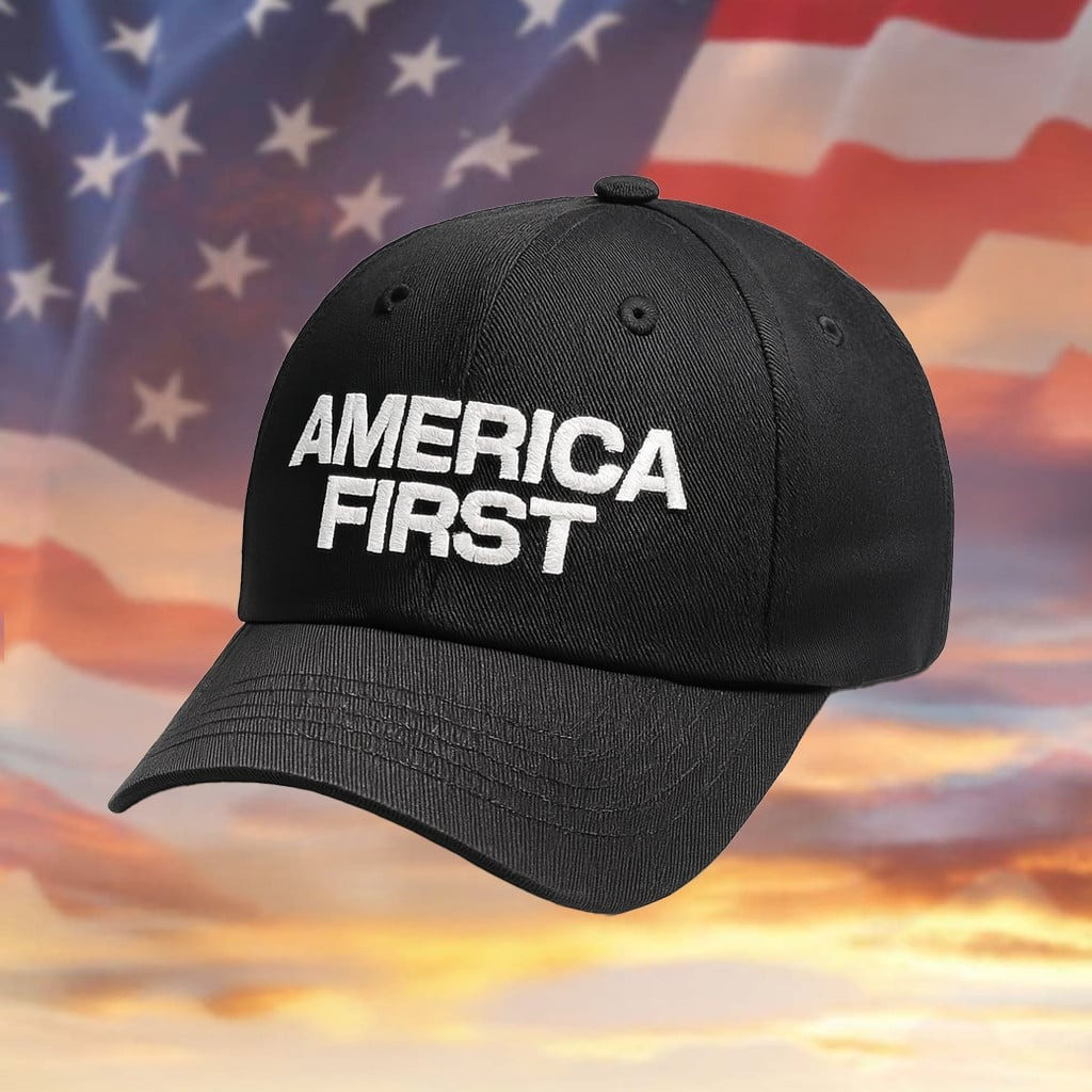 Nick Fuentes Merch Official Black America First Hat Nick Fuentes Cap Gifts For Supporters Nick Fuentes Merch Official Black America First Hat Nick Fuentes Cap Gifts For Supporters - Image 1