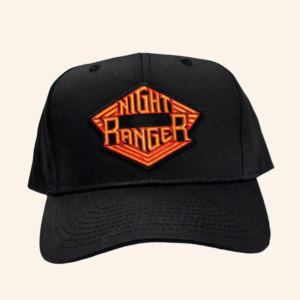 Night Ranger Merch Embroidered Night Ranger Baseball Hat Xmas Presents For Rock Fans -WearandDecor