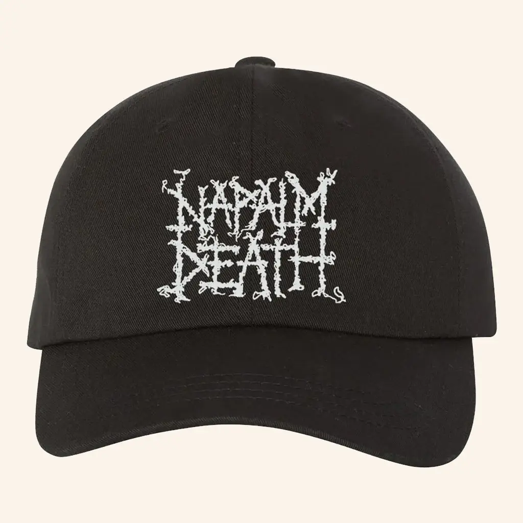 Night Shift Merch Napalm Death Logo Hat Embroidered Birthday Ideas For Husband - WearandDecor