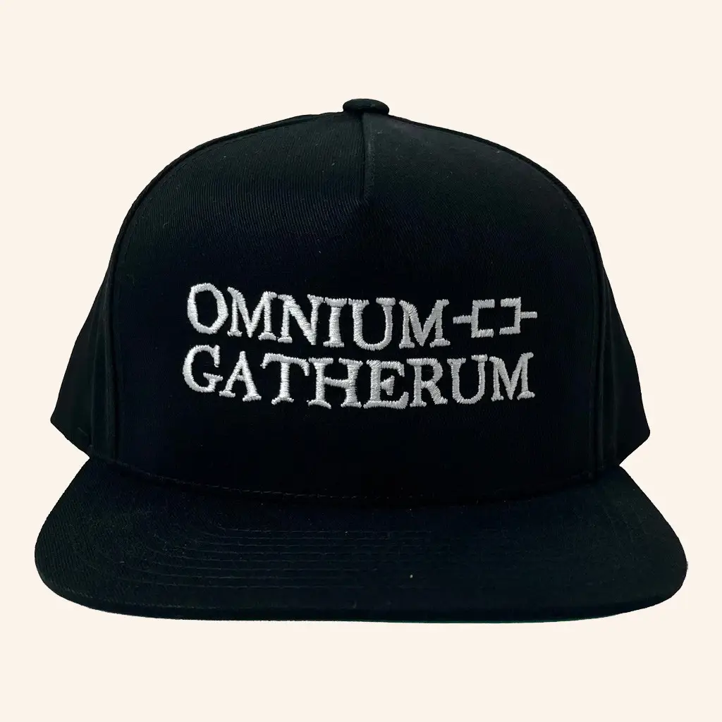 Night Shift Merch Omnium Gatherum Logo Snapback Hat Embroidered Gifts For Father - WearandDecor