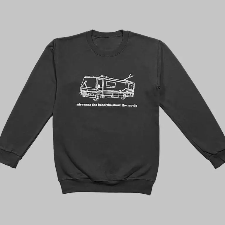Nirvana The Band The Show The Movie Merch Bus Sweatshirt Nirvana The Band The Show Merch