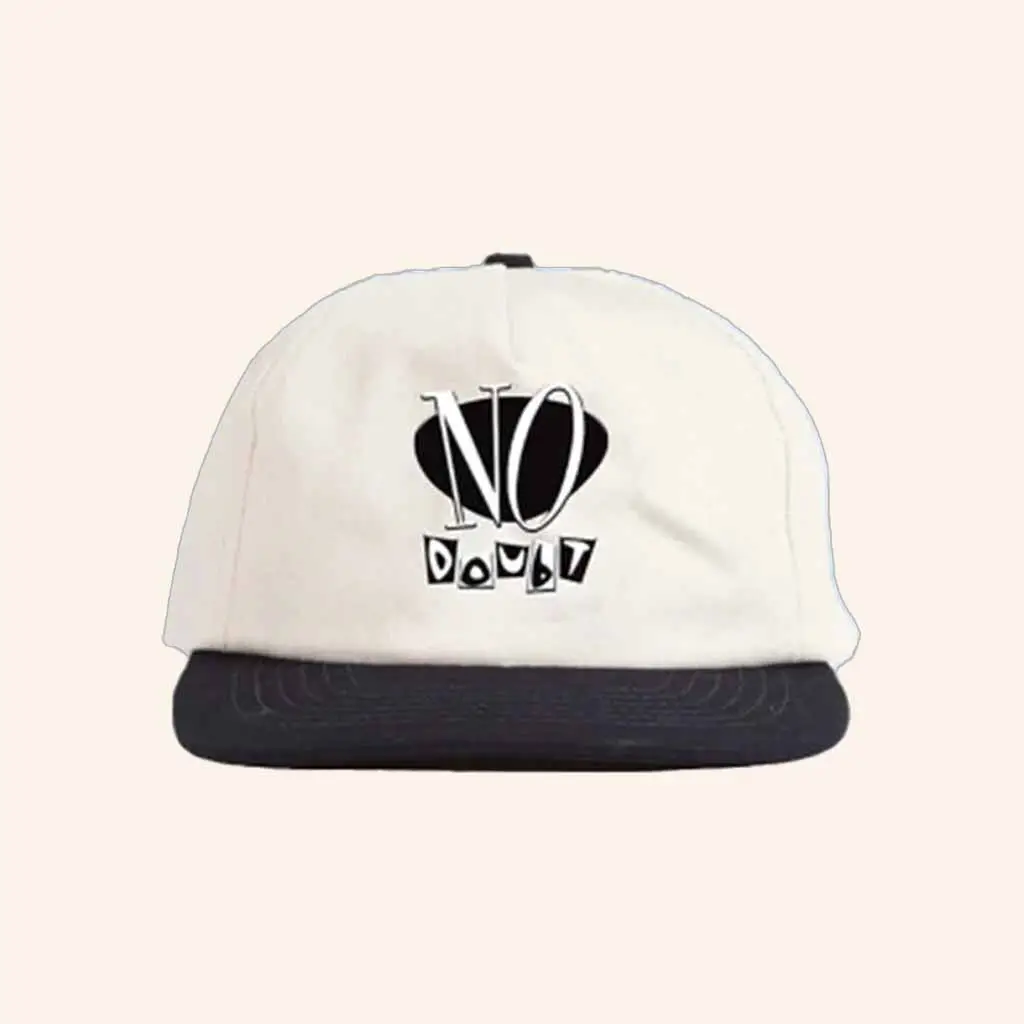 No Doubt Merch No Doubt Logo Embroidered Snapback Hat Christmas Gifts For Boyfriend -WearandDecor