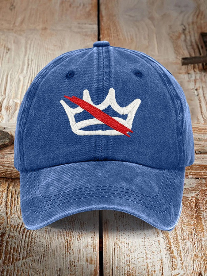 No Kings Hat No Kings III 50 State Nationwide Protest March 28th Merchandise Anti Trump Cap
