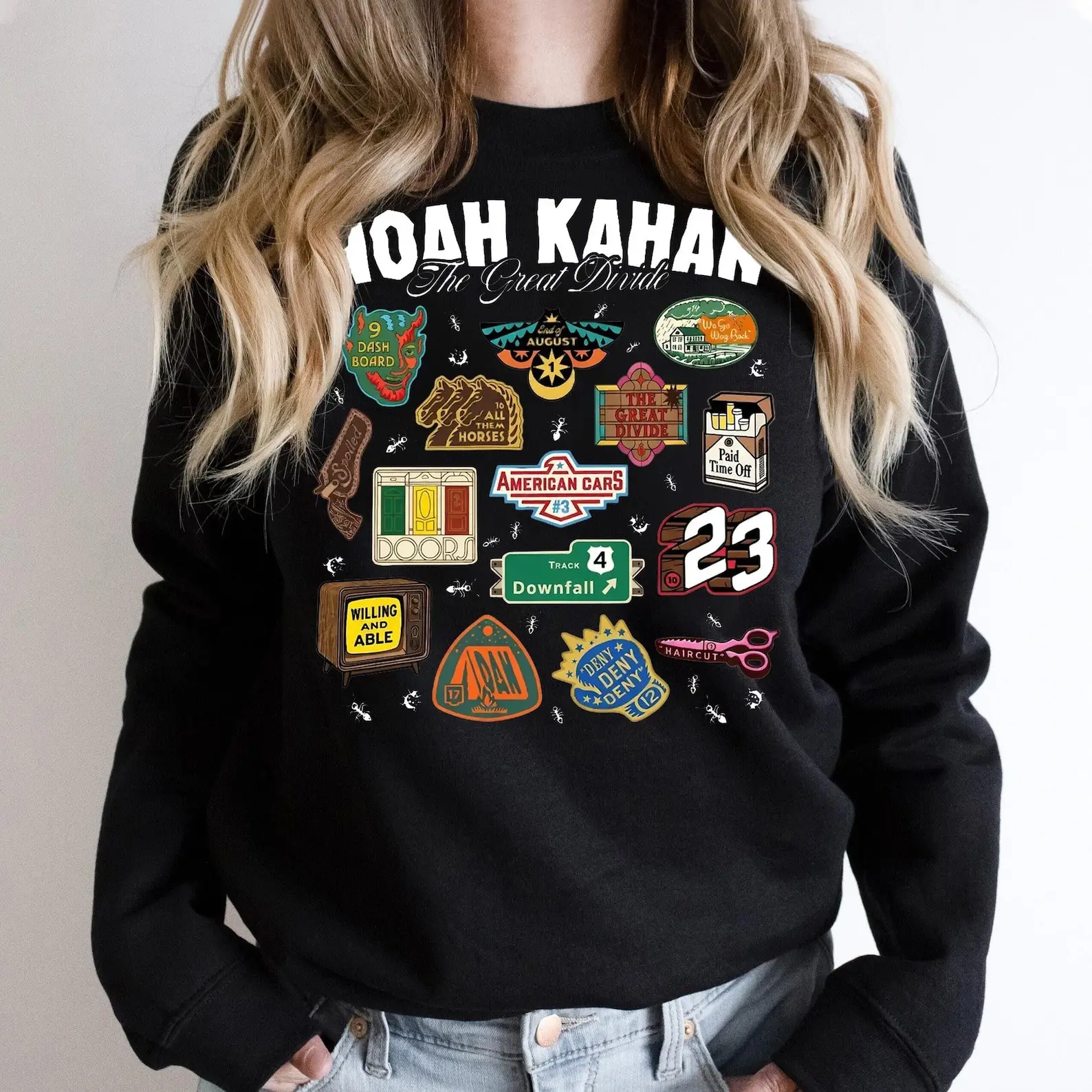 Noah Kahan Divide Tour Sweatshirt Porch Light Clothes Indie Folk Fans Gift Noah Kahan Divide Tour Sweatshirt Porch Light Clothes Indie Folk Fans Gift - Image 1
