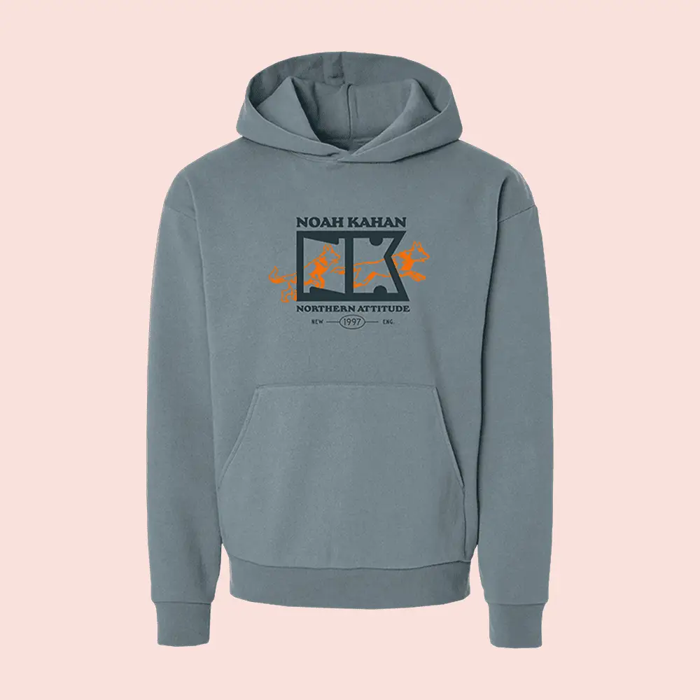 Noah Kahan Merch Dog Trail Hoodie Northern Attitude Hooded Sweatshirt Music Lover Gifts For Him