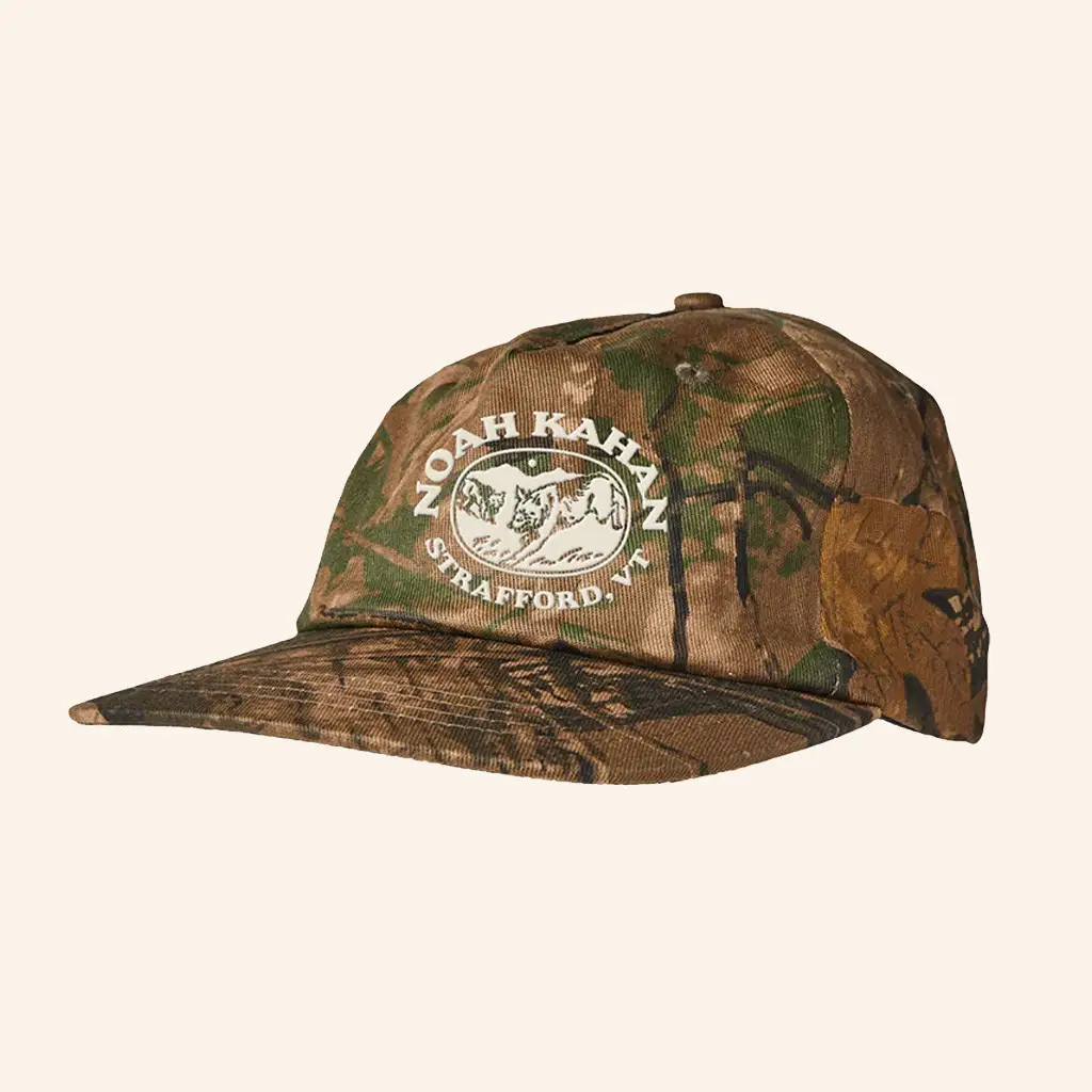 Noah Kahan Merch Embroidered Noah Kahan Strafford Camo Hat Gifts For Father - WearandDecor