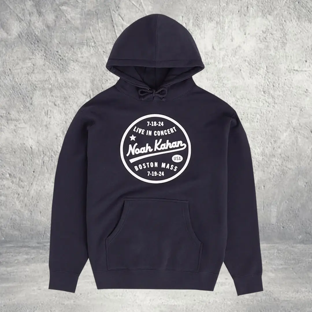 Noah Kahan Merch Game Day Baseball Hoodie Sports Themed Gift Ideas