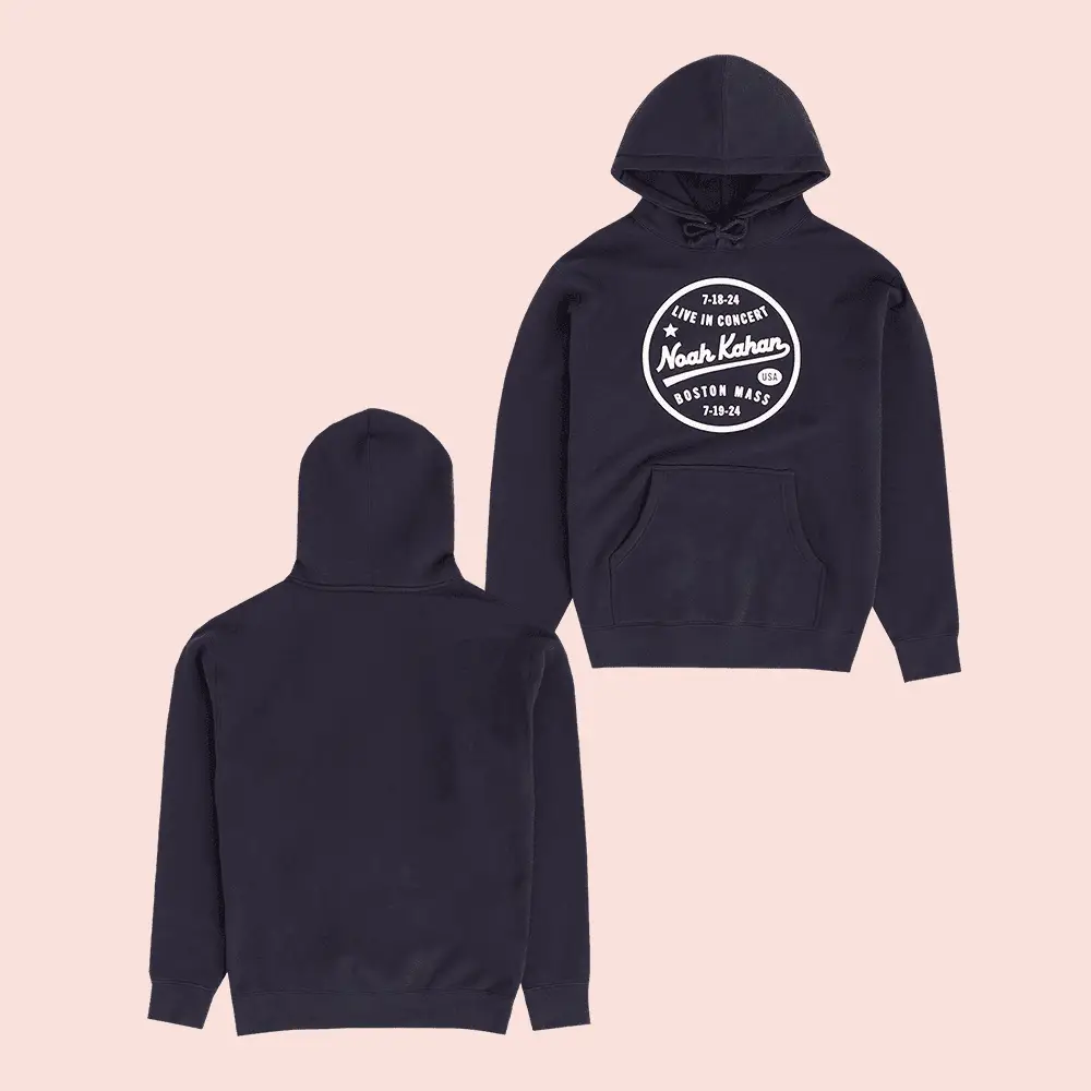 Noah Kahan Merch Game Day Baseball Hoodie We'll All Be Here Forever Tour 2024 Merch Fan Gifts