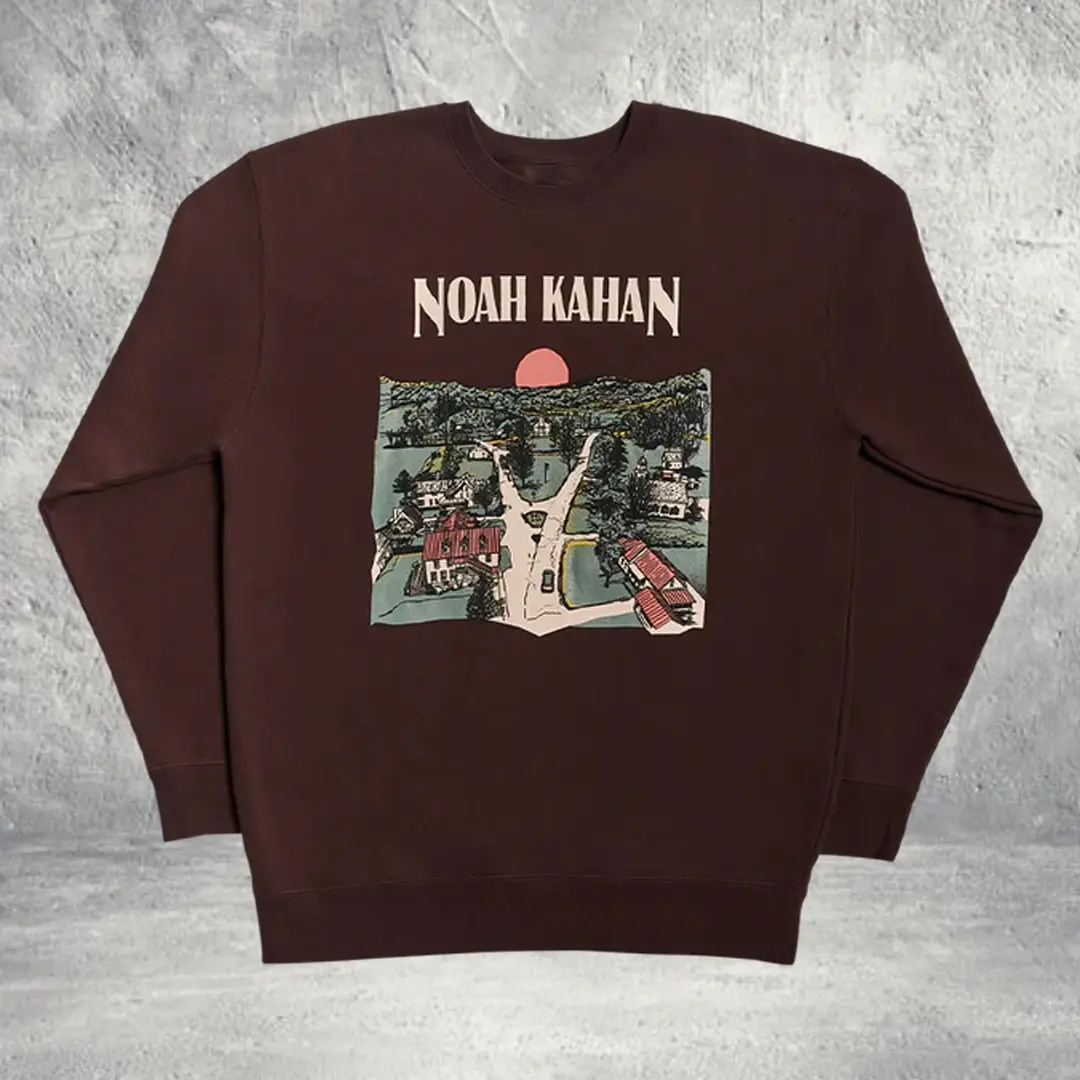 Noah Kahan Merch Greetings From Strafford Crewneck Birthday Gift for Bestie