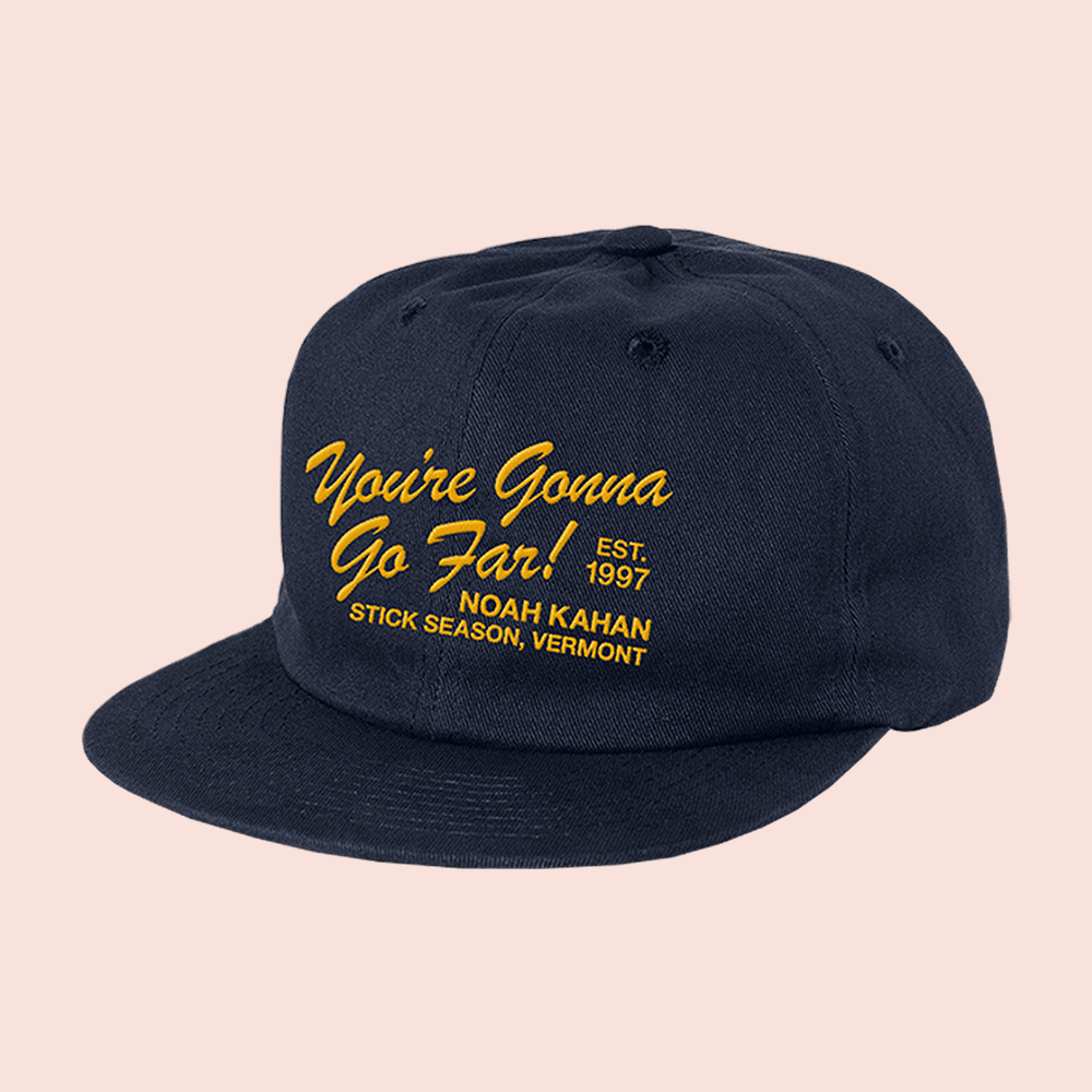 Noah Kahan Merch You're Gonna Go Far Snapback Hat Presents For Music Lovers