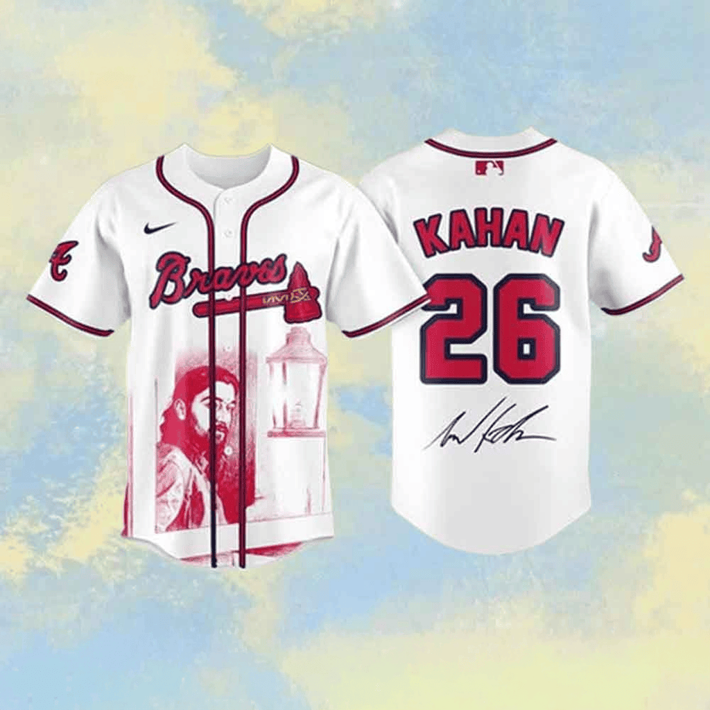 Noah Kahan The Great Divide World Tour Baseball Jersey North American Tour White Jersey