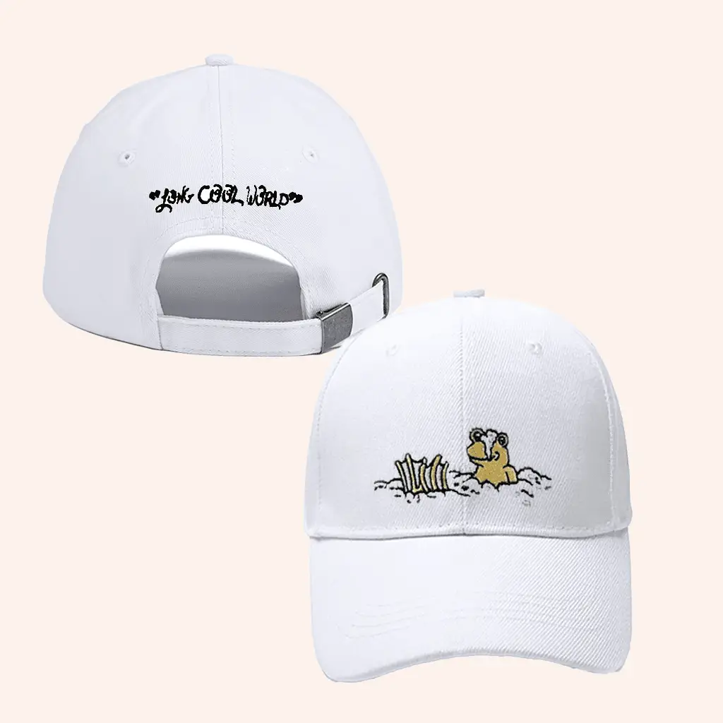 North Americans Merch Snow Frog Embroidered Hat Long Cool World Baseball Cap Gift For Fans -WearandDecor