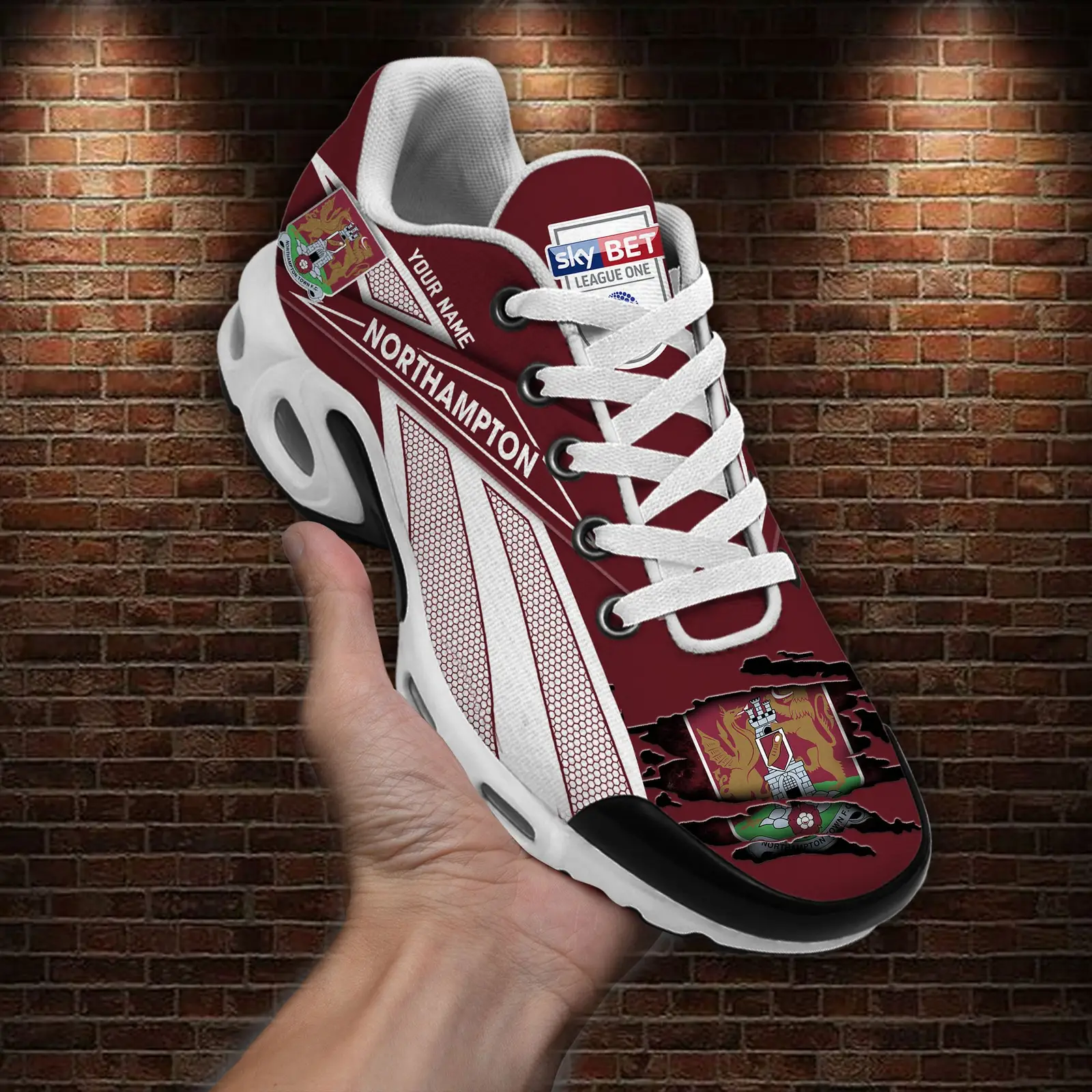Northampton Town F.C Air Max Plus Shoes Sneakers For Men And Women Northampton Town F.C Air Max Plus Shoes Sneakers For Men And Women - Image 1