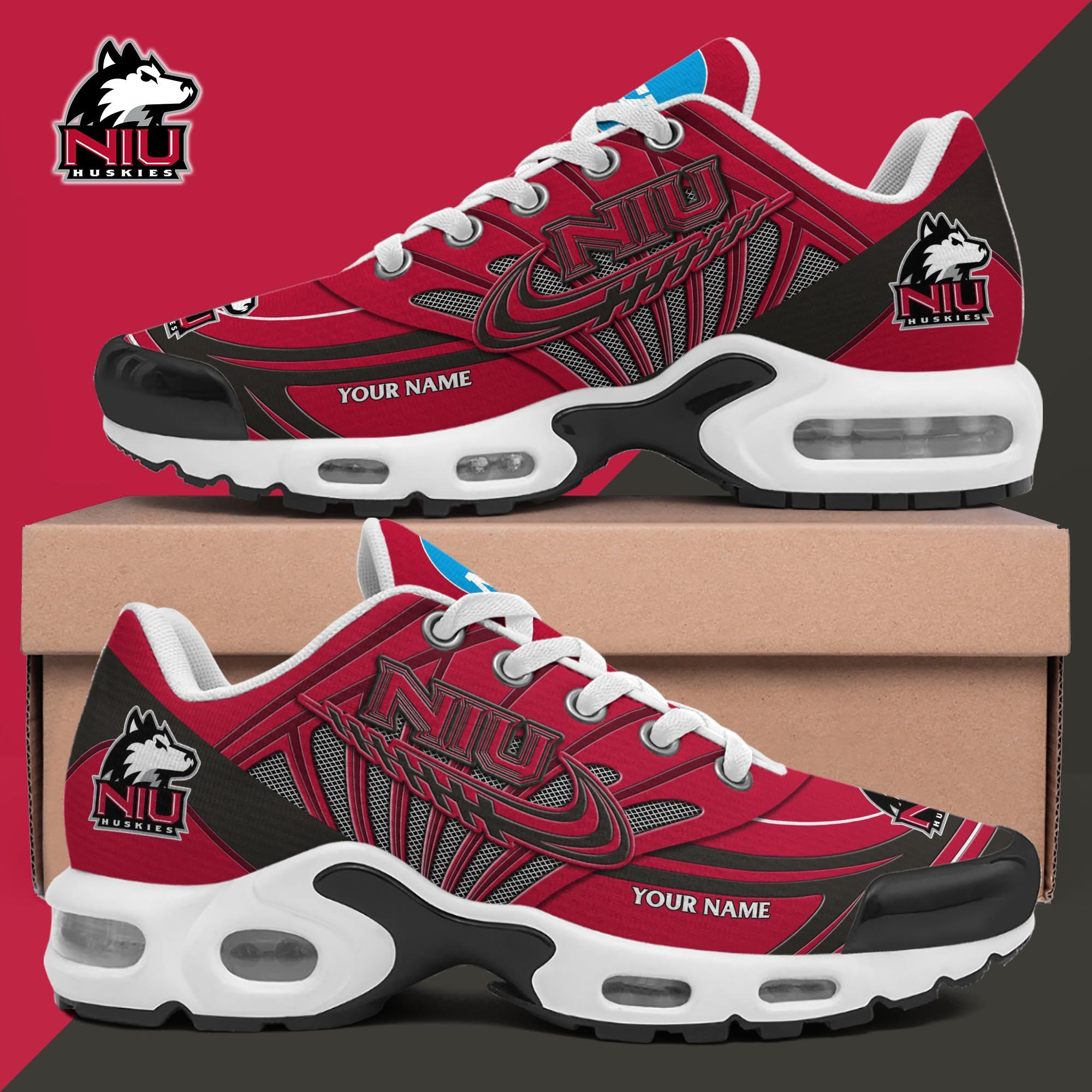 Northern Illinois Huskies Shoes 2026 Version Custom Your Name