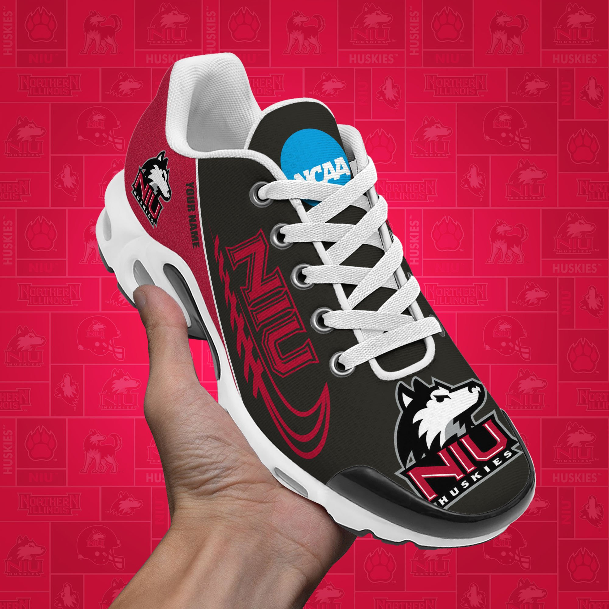 Northern Illinois Huskies Shoes Custom Your Name 514