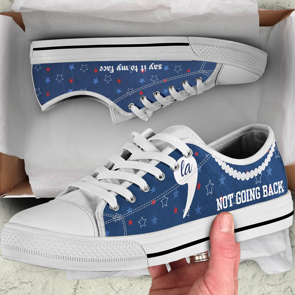 Not Going Back ,La Comma La Low Top Shoes Say It To My Face Harris Shoes