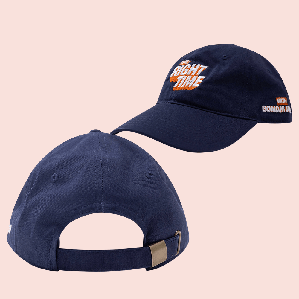 Not Gonna Lie Merch The Right Time Ball Cap Unique Gifts For Podcast Lovers