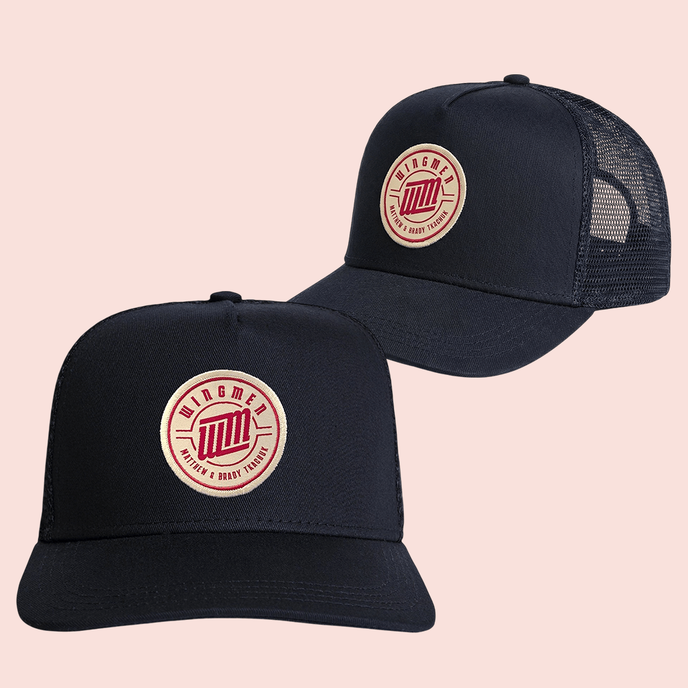 Not Gonna Lie Merch Wingmen Logo Trucker Hat Unique Gifts For Men Women